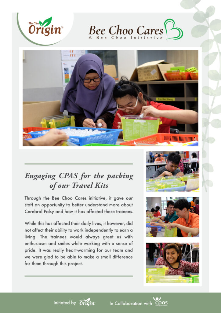 Inspiring Inclusion: Travel Kit Launch and CPAS GROW Program 1 Bee Choo Cares CPAS Post Final 01