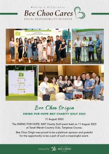 Bee Choo Cares Swing for hope b